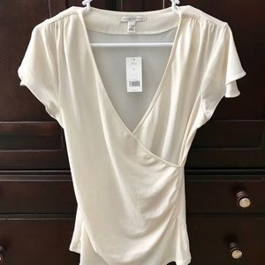 Banana Republic Off White Shirt